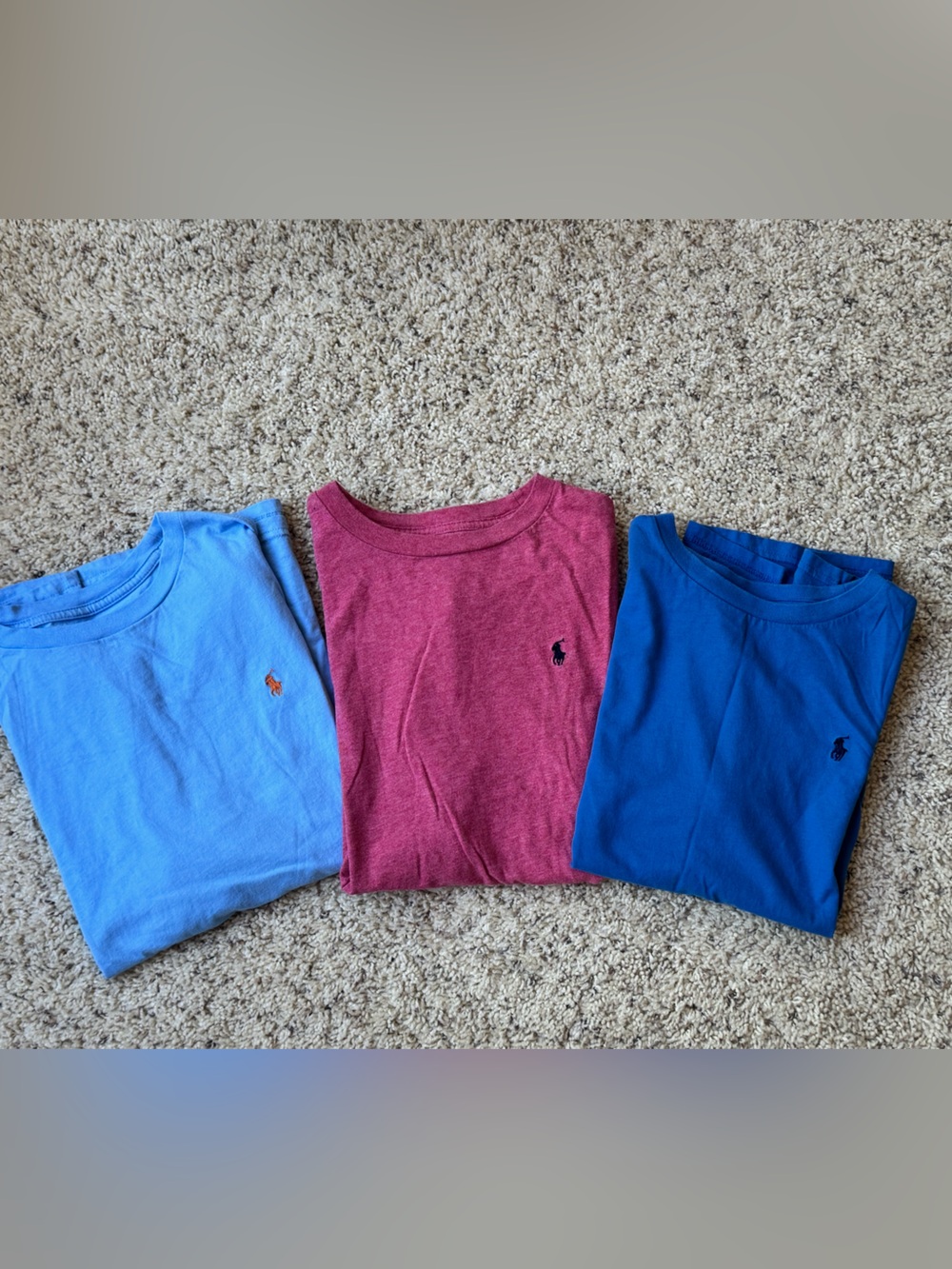 Polo Ralph Lauren T-shirts size L - LOT of 3